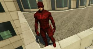 GTA 5 Player Mod: Daredevil Deluxe V2 Addon PED (Featured)