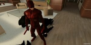 GTA 5 Player Mod: Daredevil Deluxe V2 Addon PED (Image #2)