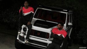 GTA 5 Player Mod: Sweater Nike Pack for Franklin (Image #4)