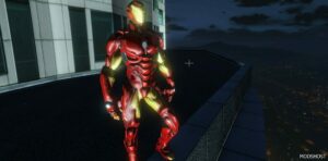 GTA 5 Iron MAN Prime Armor Addon PED mod