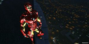 GTA 5 Player Mod: Iron MAN Prime Armor Addon PED (Image #2)