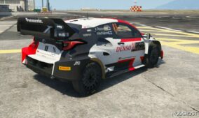 GTA 5 Toyota Vehicle Mod: 2023 Toyota Yaris GR Rally1 Fivem | Add-On (Image #3)