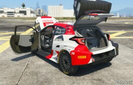 GTA 5 Toyota Vehicle Mod: 2023 Toyota Yaris GR Rally1 Fivem | Add-On (Image #5)