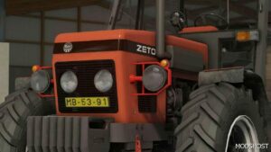 FS22 Zetor Tractor Mod: 7245 (Image #4)