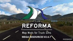 ATS Map Mod: Reforma Mega Resources V2.6.7.149 (Image #2)
