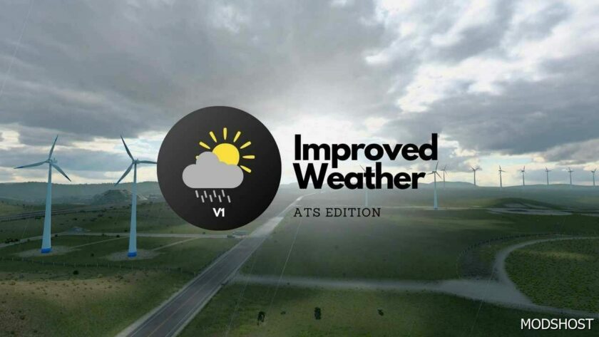 ATS Improved Weather 1.49 mod