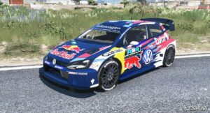 GTA 5 Volkswagen Vehicle Mod: 2017 Volkswagen Polo WRC Fivem | Add-On (Image #2)