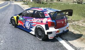 GTA 5 Volkswagen Vehicle Mod: 2017 Volkswagen Polo WRC Fivem | Add-On (Image #3)