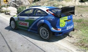 GTA 5 Ford Vehicle Mod: 2006 Ford Focus WRC Fivem | Add-On (Image #2)