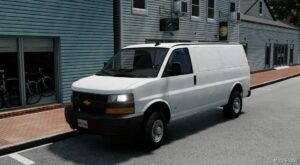 BeamNG Chevrolet Car Mod: Express 2006-2023 0.31 (Featured)