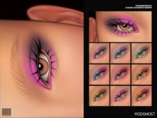 Sims 4 Eyeshadow N285 V1 mod