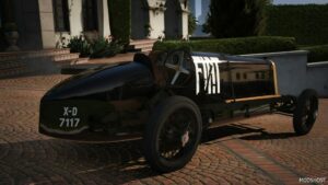 GTA 5 Vehicle Mod: 1923 Fiat Mefistofele Add-On | Vehfuncs V | Lods (Image #5)