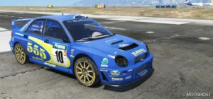 GTA 5 Subaru Vehicle Mod: 2002 Subaru Impreza WRC Fivem | Add-On (Image #2)