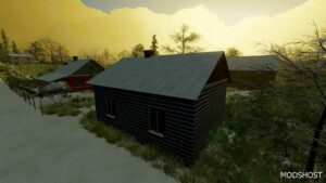 FS22 Object Mod: OLD Wooden House Prefab (Image #2)