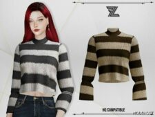 Sims 4 Thalia Wool Sweater mod