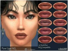 Sims 4 Pure Lips HQ mod