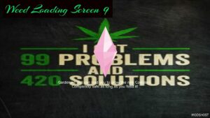 Sims 4 Mod: Weed Loading Screen (Image #9)