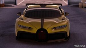 ETS2 Car Mod: Bugatti Chiron 2021 Update 1.49 (Image #2)