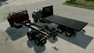 FS22 Ford Truck Mod: F800 Flatbed Autoload/Grainbed (Image #2)