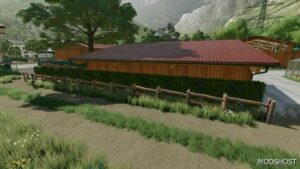 FS22 Placeable Mod: Tree Trunk Fences V1.0.1 (Image #2)