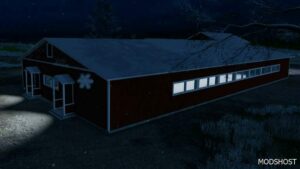 FS22 Placeable Mod: Finnish Sheep Barn (Featured)