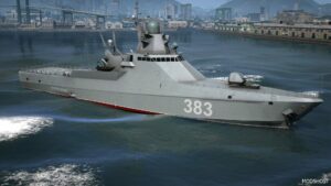 GTA 5 Vehicle Mod: Sergey Kotov Patrol Ship Add-On (Image #4)