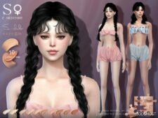 Sims 4 Asia Colorful Female Skintone 0224 mod
