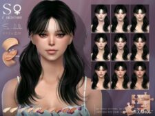 Sims 4 Female Mod: Asia Colorful Female Skintone 0224 (Image #2)