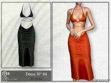 Sims 4 Everyday Clothes Mod: SL Dress 84 (Featured)