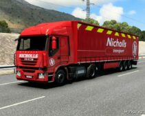 ETS2 Mod: Real Company AI Truck Traffic Pack 1.2V (Image #2)