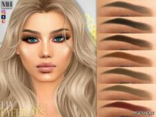 Sims 4 LIA Eyebrows N296 mod