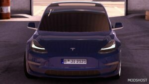 ETS2 Tesla Car Mod: 2021 Tesla Model 3 Performance Update V2 1.49 (Image #2)
