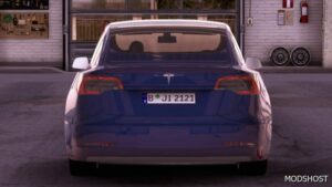 ETS2 Tesla Car Mod: 2021 Tesla Model 3 Performance Update V2 1.49 (Image #3)