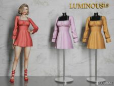 Sims 4 Geni Dress mod