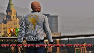 GTA 5 Ryan Gosling’s Jacket from The Movie Drive MP Male mod