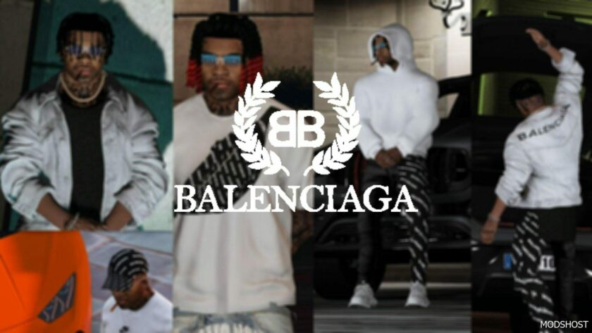 GTA 5 Balenciaga Pack for Franklin mod