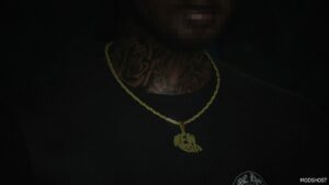 GTA 5 Player Mod: NEW ERA Chain for MP Male (Image #3)