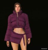 GTA 5 Player Mod: Puffer SET for MP Female (Image #3)