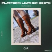 GTA 5 Player Mod: Platform Leather Boots MP Female (Image #2)