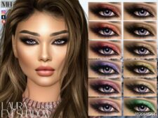 Sims 4 Female Makeup Mod: Laura Eyeshadow N78 (Featured)