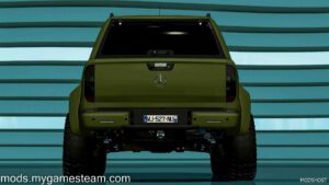 FS22 Mercedes-Benz Car Mod: Mercedes Benz X Class 2018 V1.2 (Image #4)