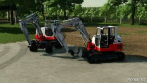 FS22 Forklift Mod: Takeuchi TB295W / TB290-2 (Image #2)