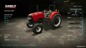 FS22 Case IH Tractor Mod: Farmall Serie Cabless Open Station (Image #5)