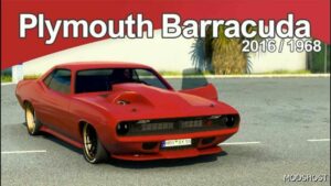 ETS2 Plymouth Barracuda 2016 / 1968 V1.1 mod