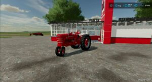 FS22 Tractor Mod: Farmall M V1.0.0.2 (Featured)
