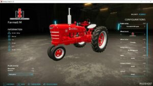 FS22 Tractor Mod: Farmall M V1.0.0.2 (Image #9)