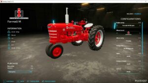 FS22 Tractor Mod: Farmall M V1.0.0.2 (Image #21)