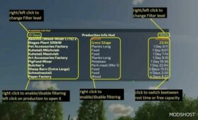 FS22 Script Mod: Production Info HUD V1.4.0.3 (Image #8)