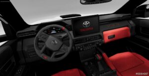 BeamNG Toyota Car Mod: Tacoma TRD PRO 2024 0.31 (Image #3)