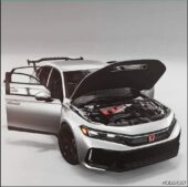 BeamNG Honda Car Mod: Civic Type R 2023 0.31 (Image #3)